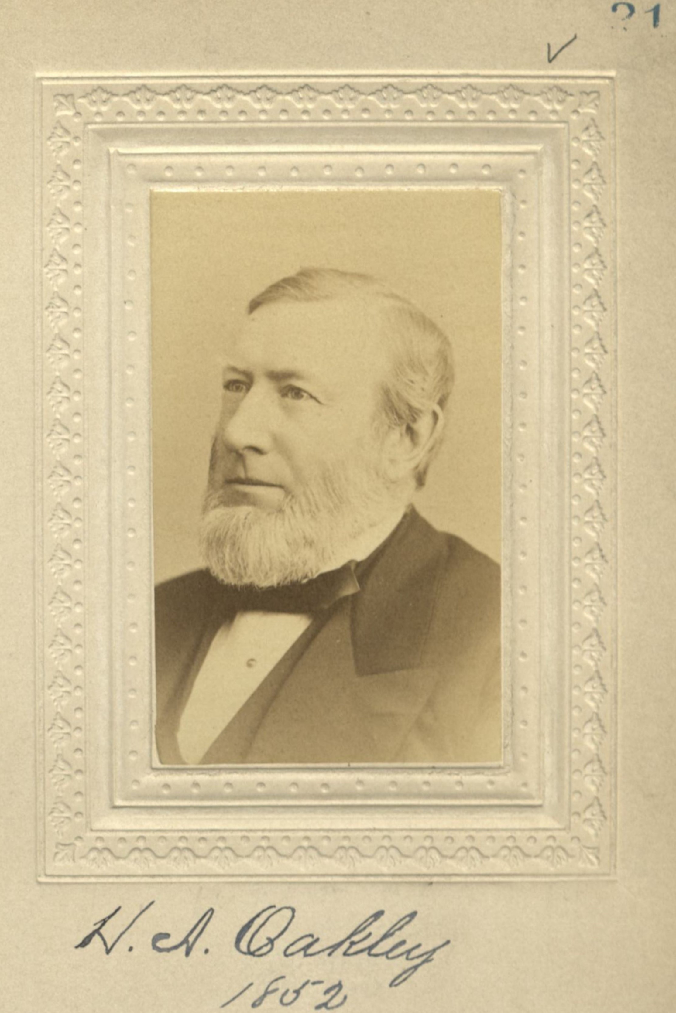 Member portrait of Henry A. Oakley